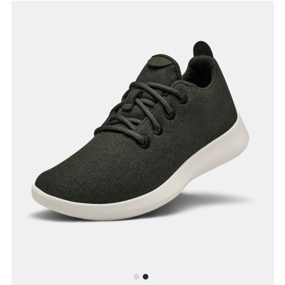 Allbirds Green Wool Runners - Picture 1 of 8